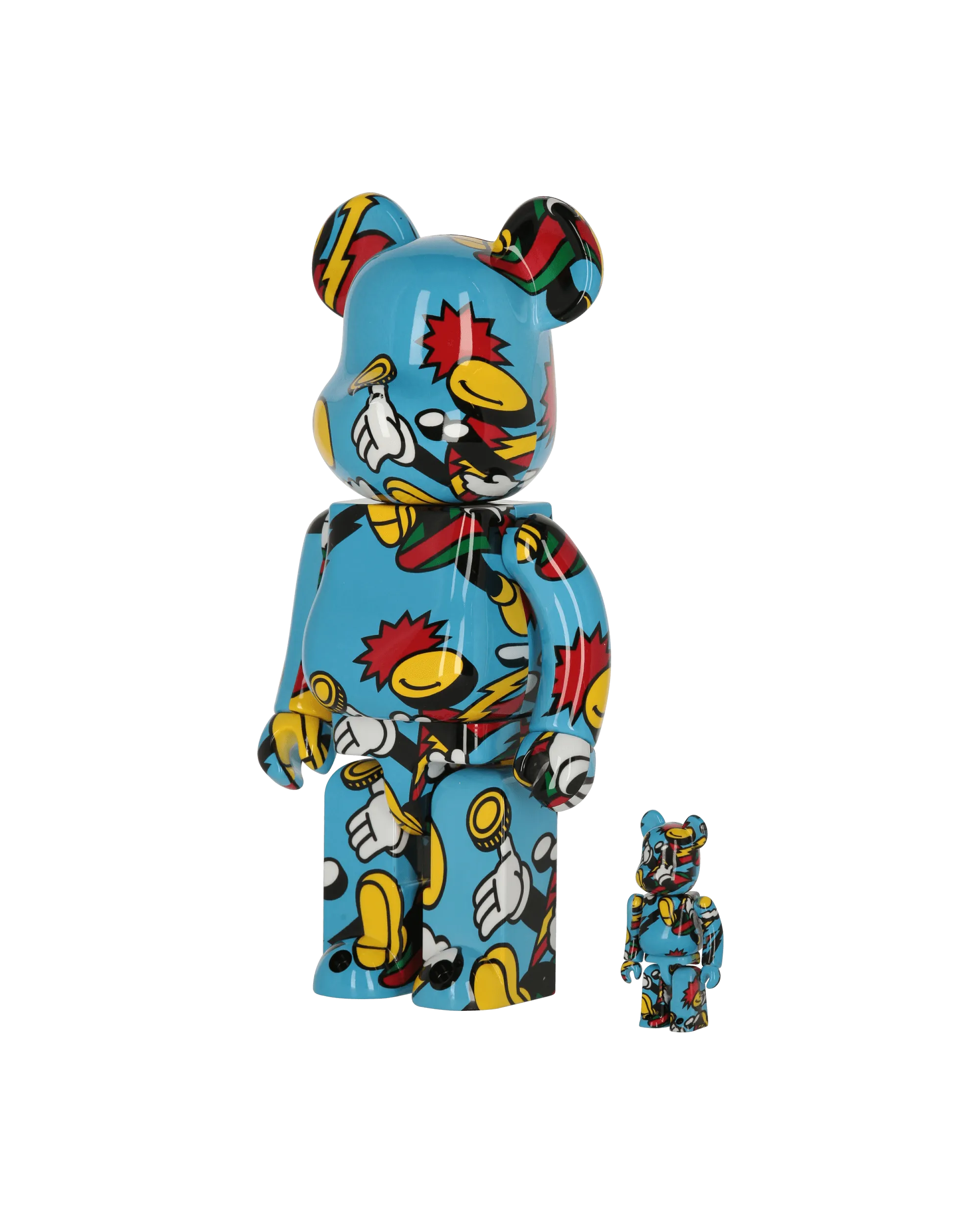 100%   400% Grafflex Be@rbrick Multicolor