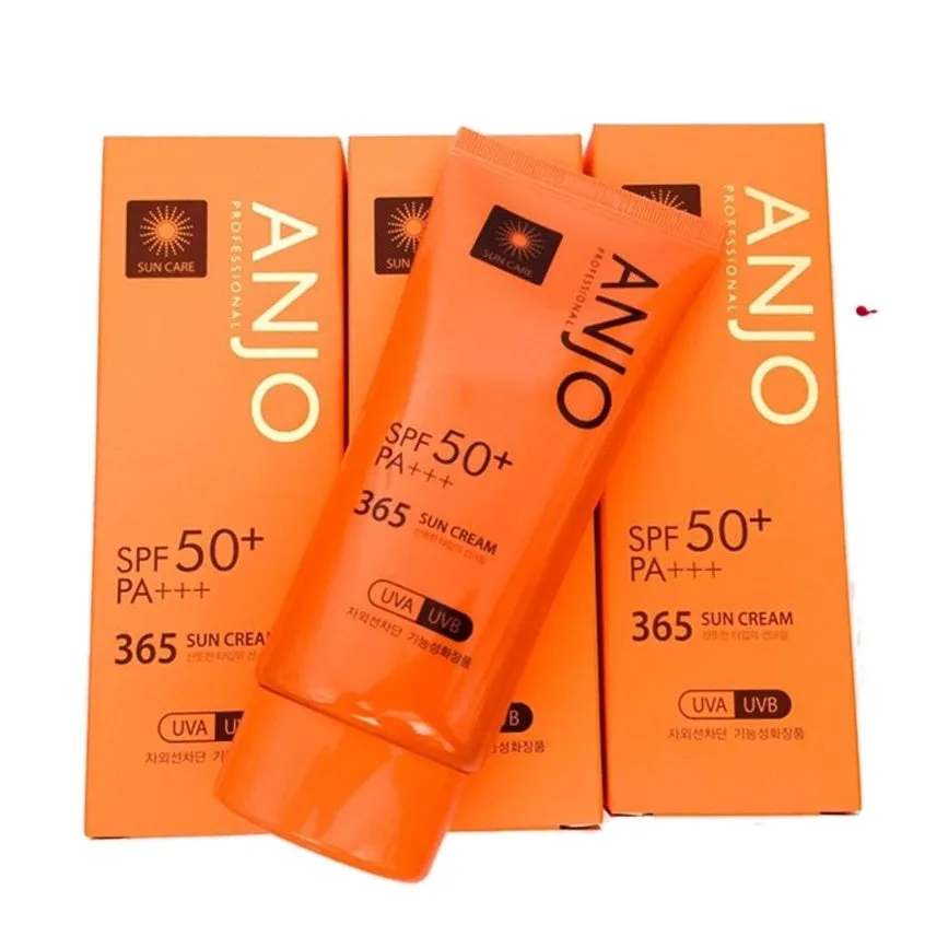 2pcs Anjo Professional 365 Sun Creams 70g SPF 50 PA    Sunscreens Facial Body UV Sunblock non-sticky moisturizing