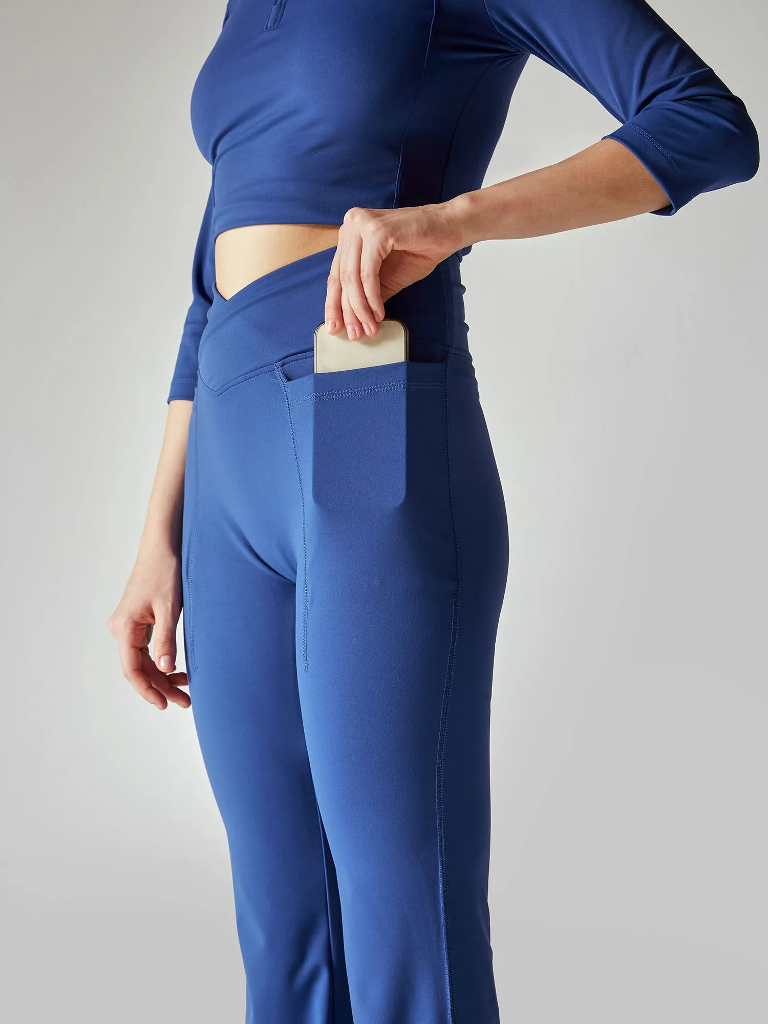 Aegean Blue Petite Hourglass Leggings