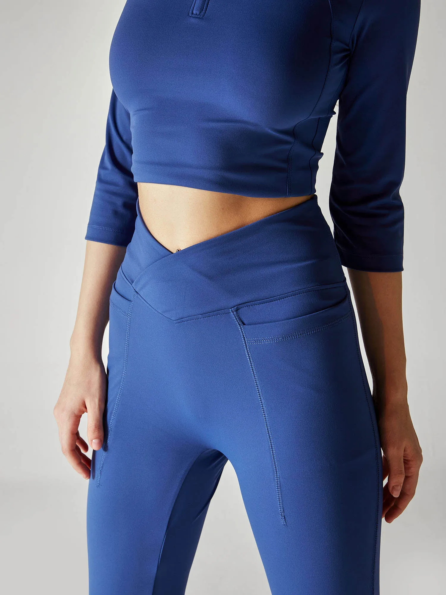 Aegean Blue Petite Hourglass Leggings