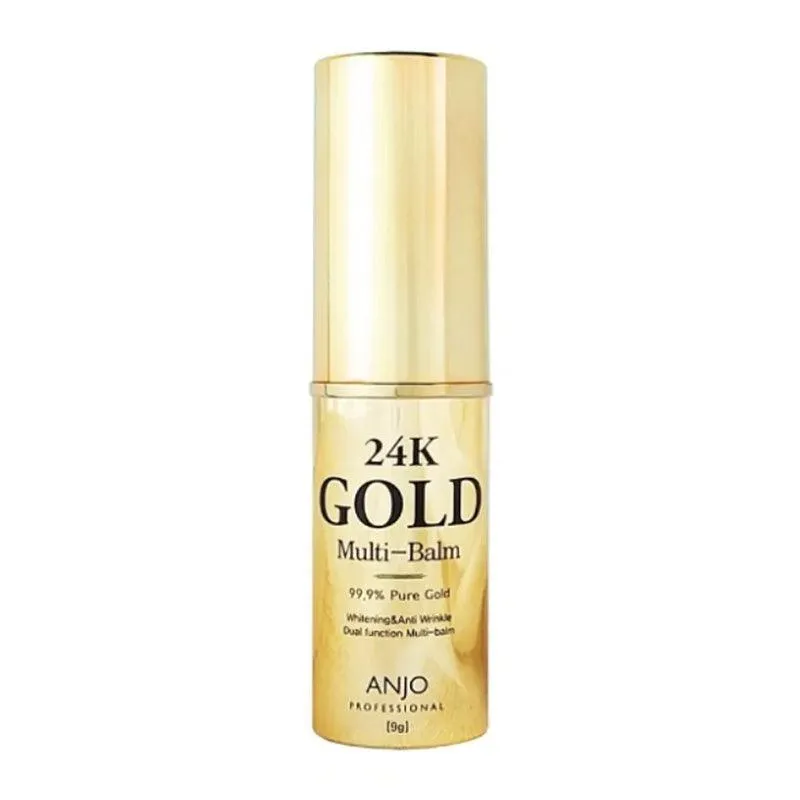 Anjo Professional 24k Gold Multi-Balm 9g Deep Hydration Skin Care Stick