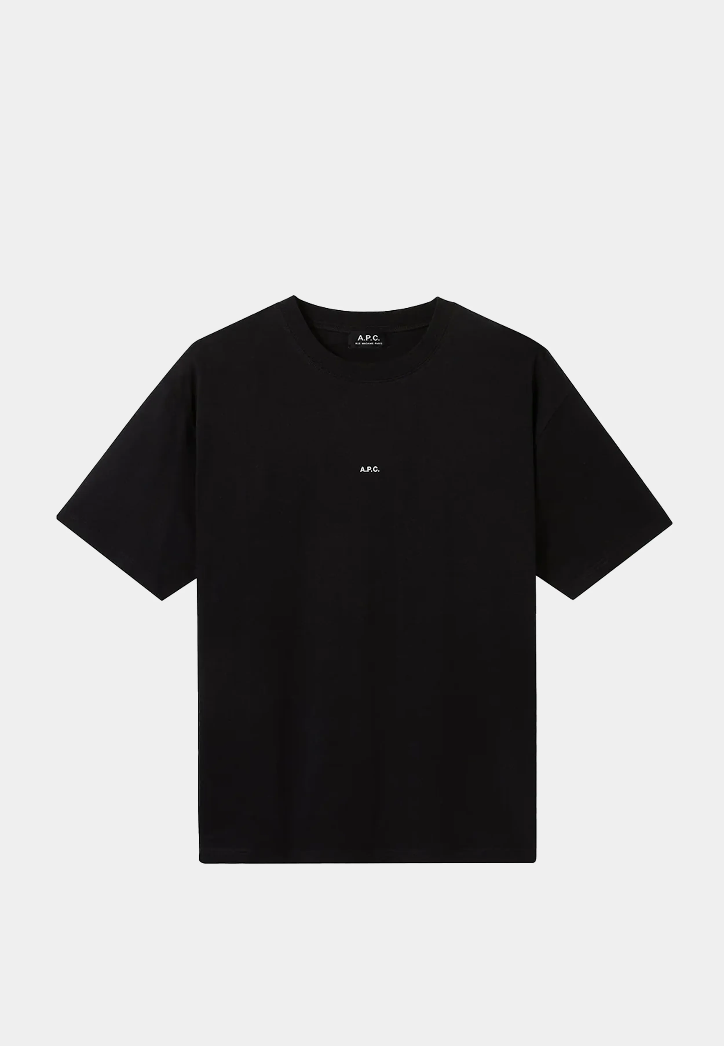 Apc Gots Micro Logo Boxy T-Shirt Black