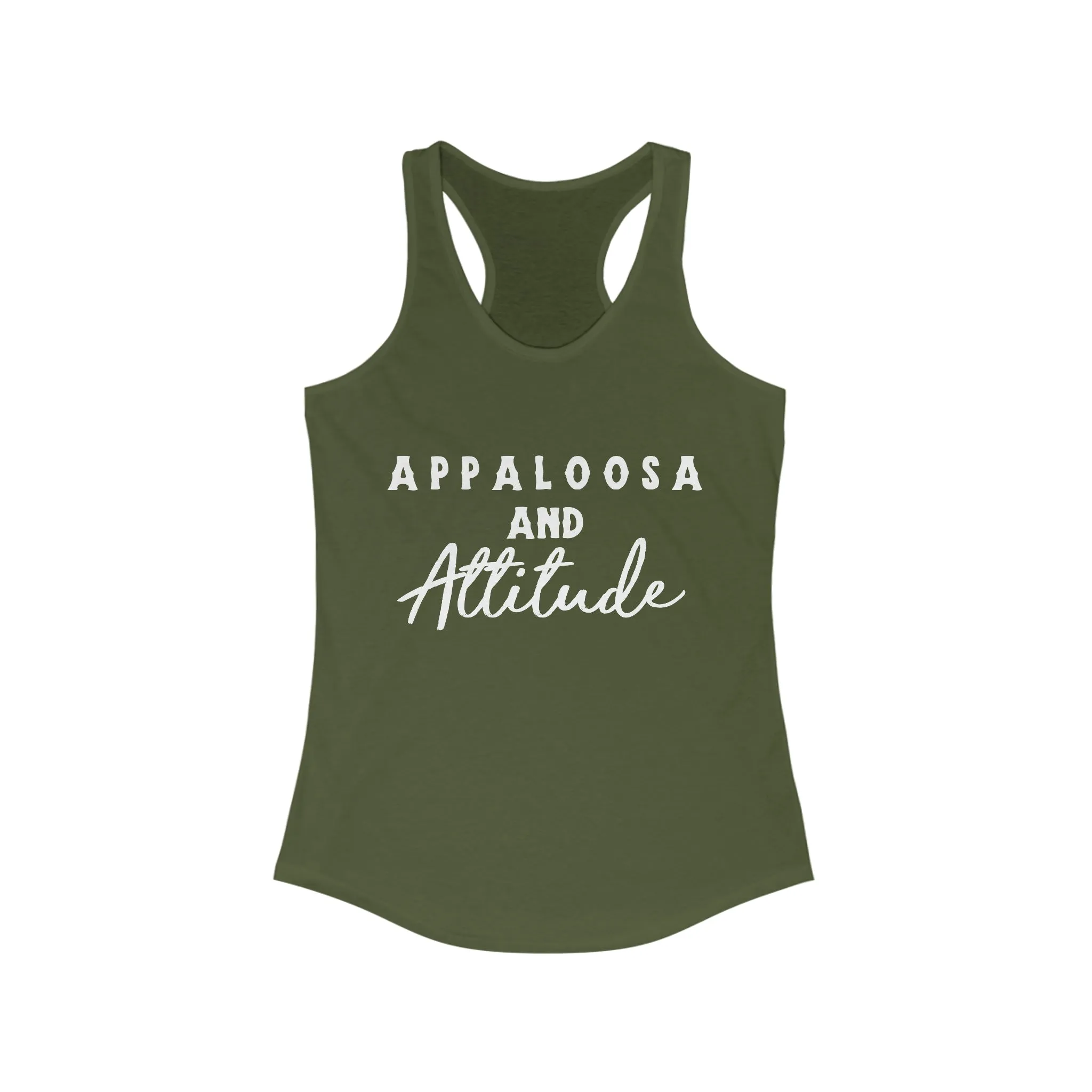 Appaloosa & Attitude Racerback Tank