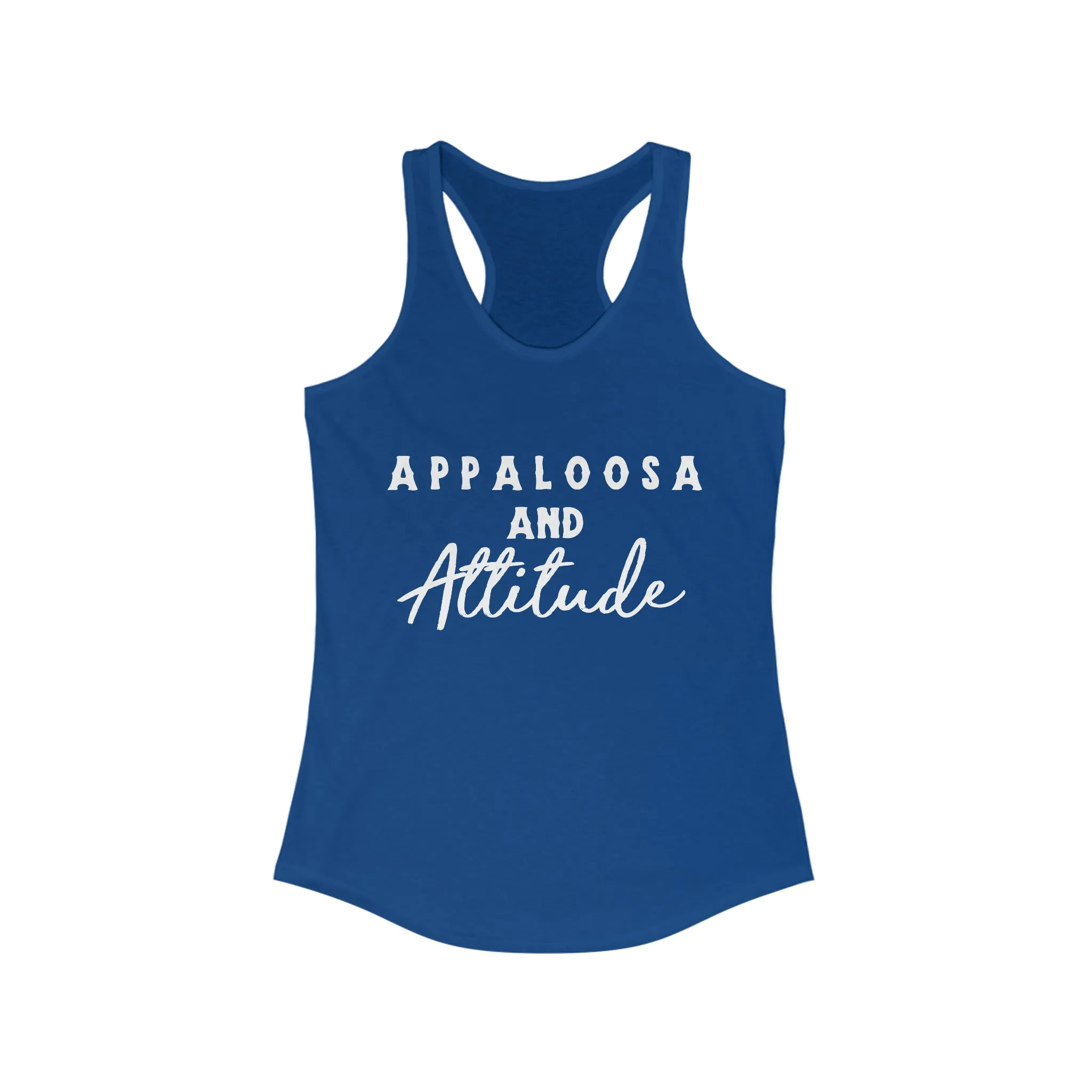 Appaloosa & Attitude Racerback Tank