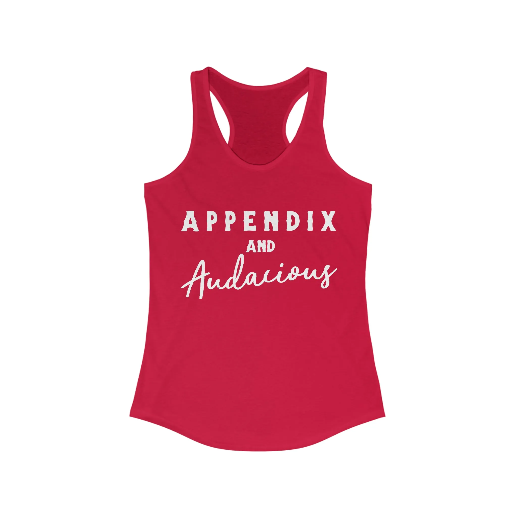 Appendix & Audacious Racerback Tank