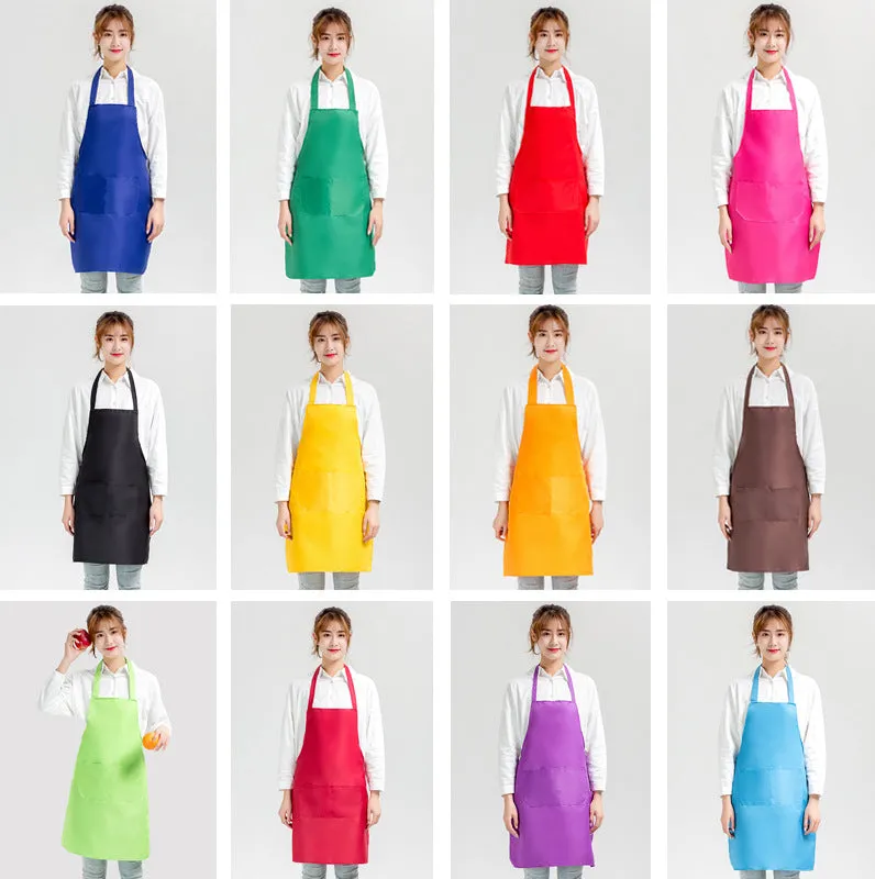 Apron manufacturer's customized logo printing