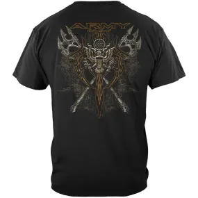 Army Axes Gold Tribal Premium T-Shirt