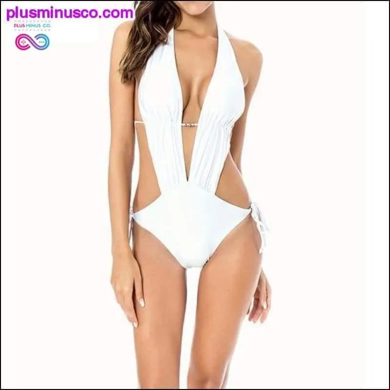 Backless One Piece Sexy Thong Swimsuit