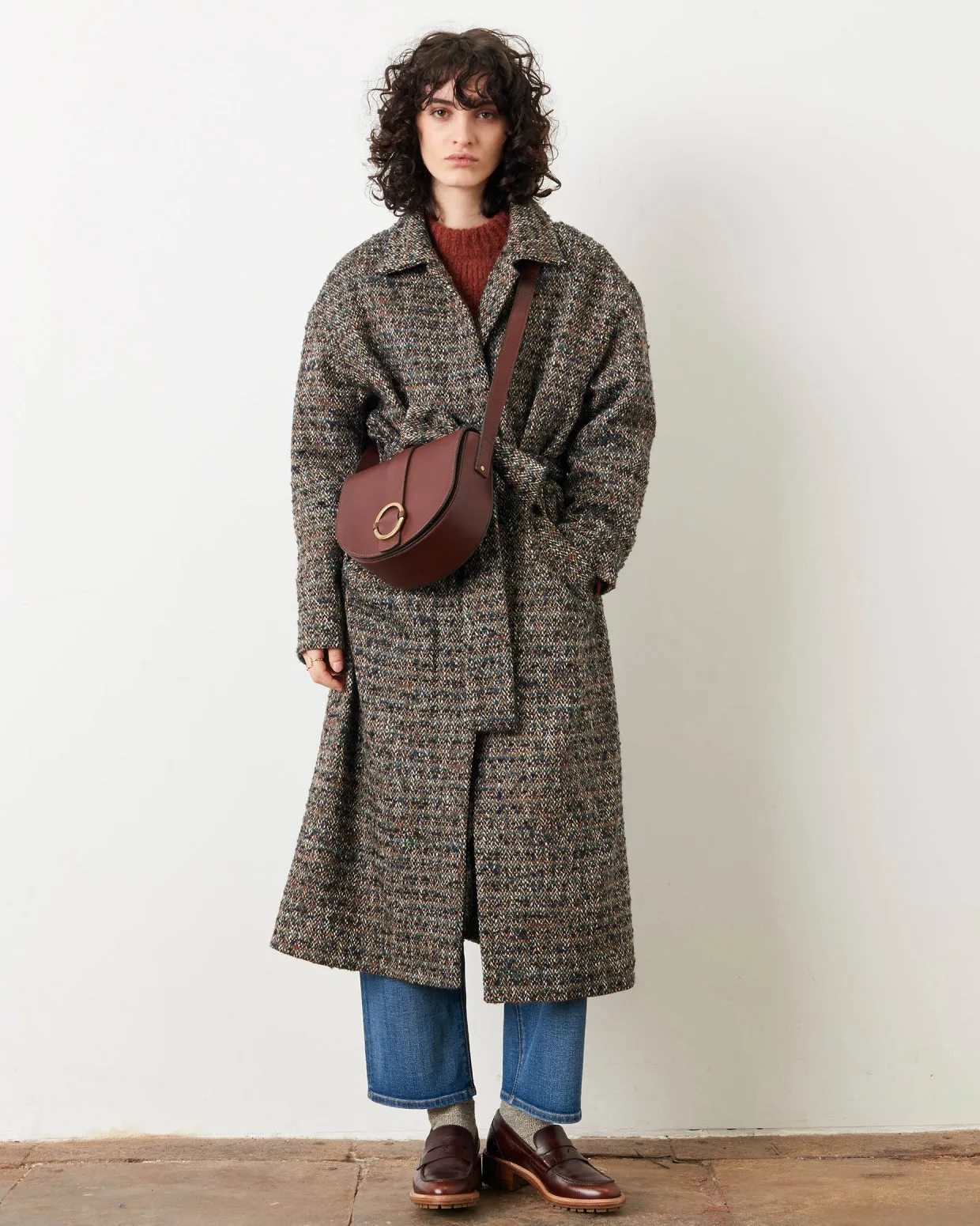 Barrett Coat Long Ceinture Lakeview