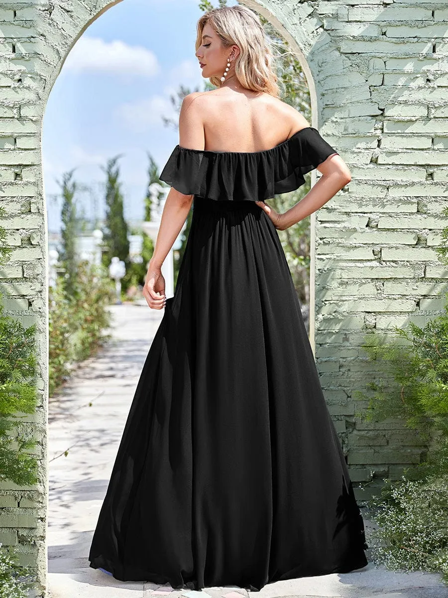 Black Bridesmaid Gowns