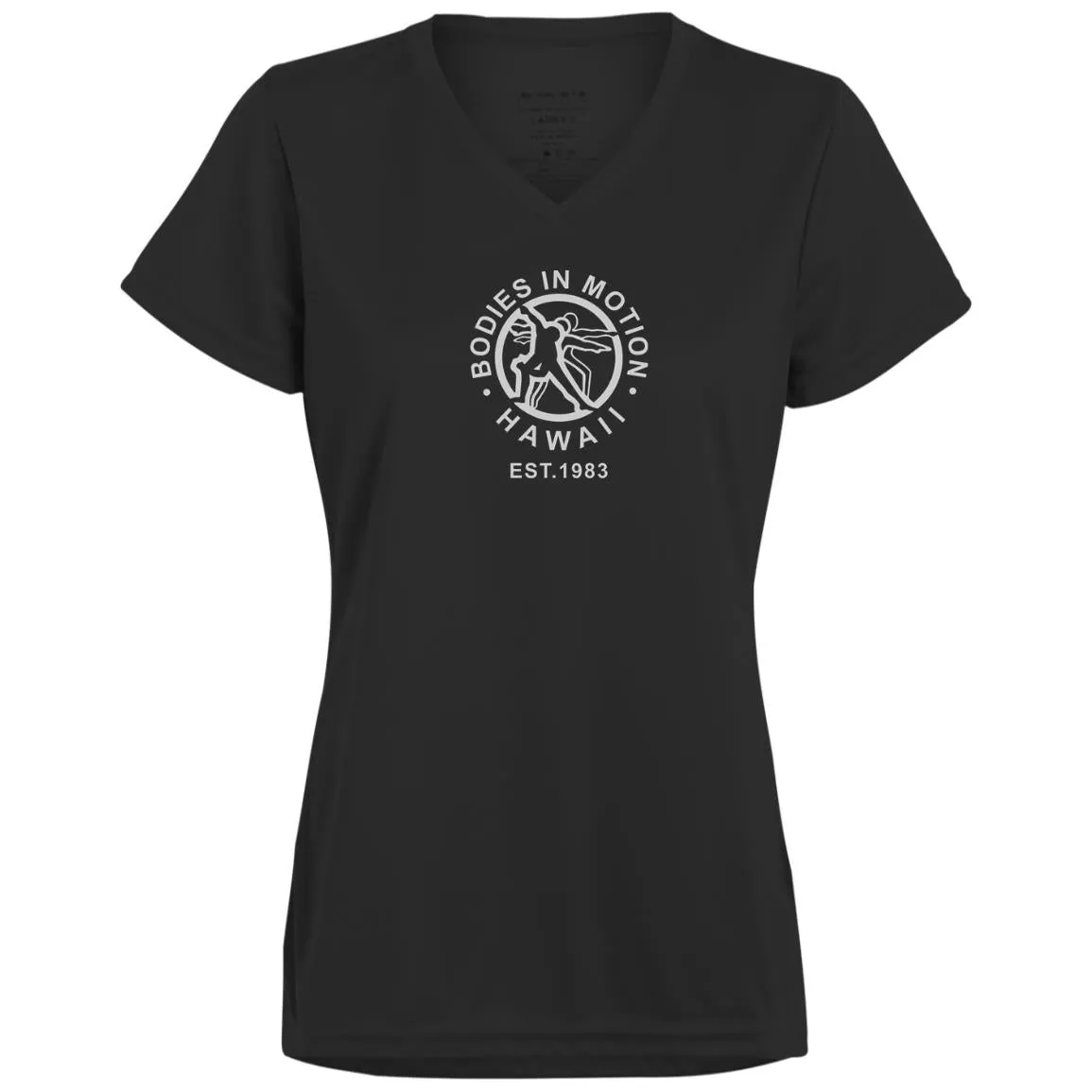 Bodies in Motion  Ladies’ Moisture-Wicking V-Neck Tee