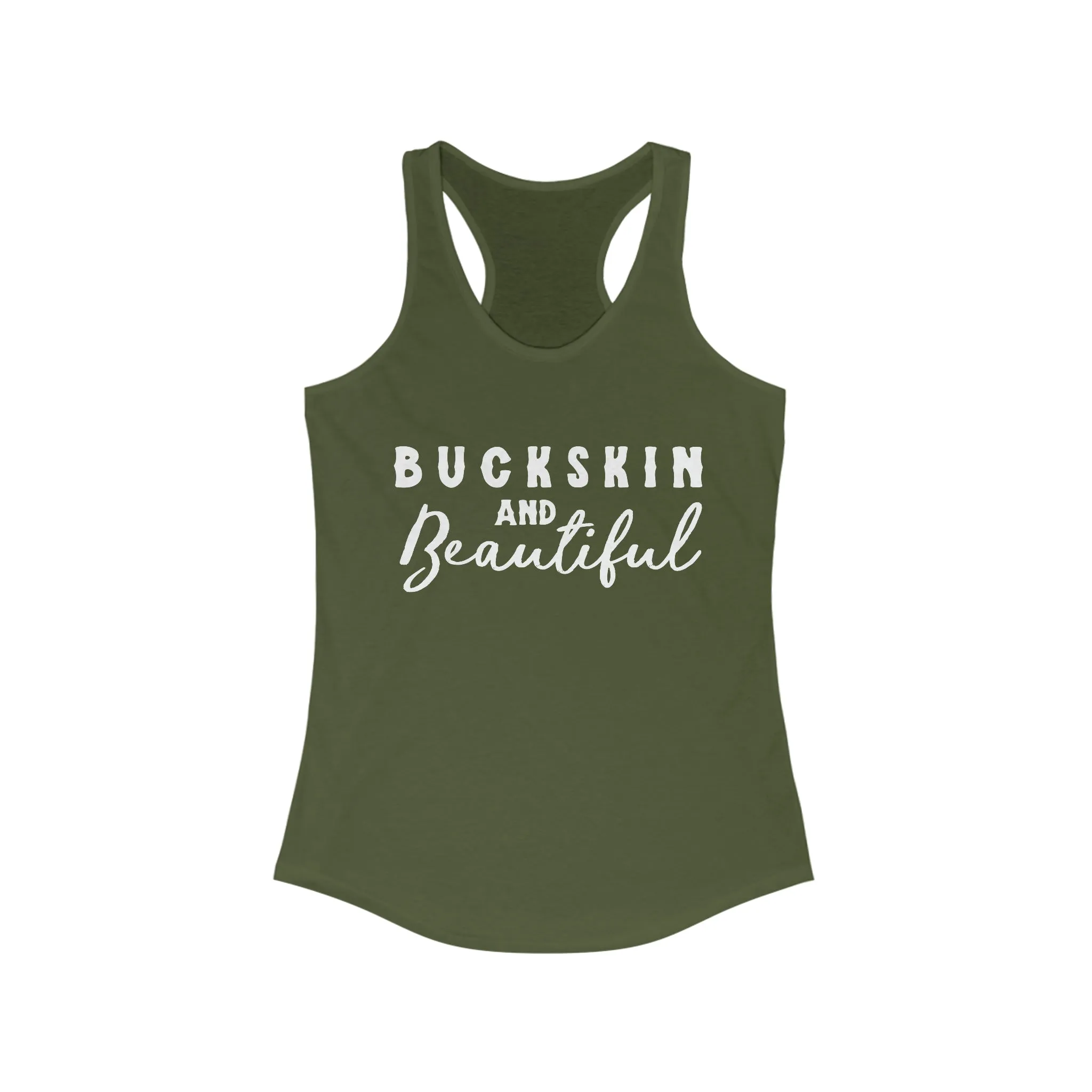 Buckskin & Beautiful Racerback Tank