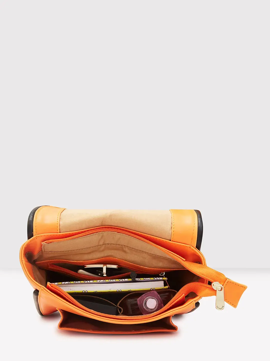 Caprese Gracie Backpack Medium Orange