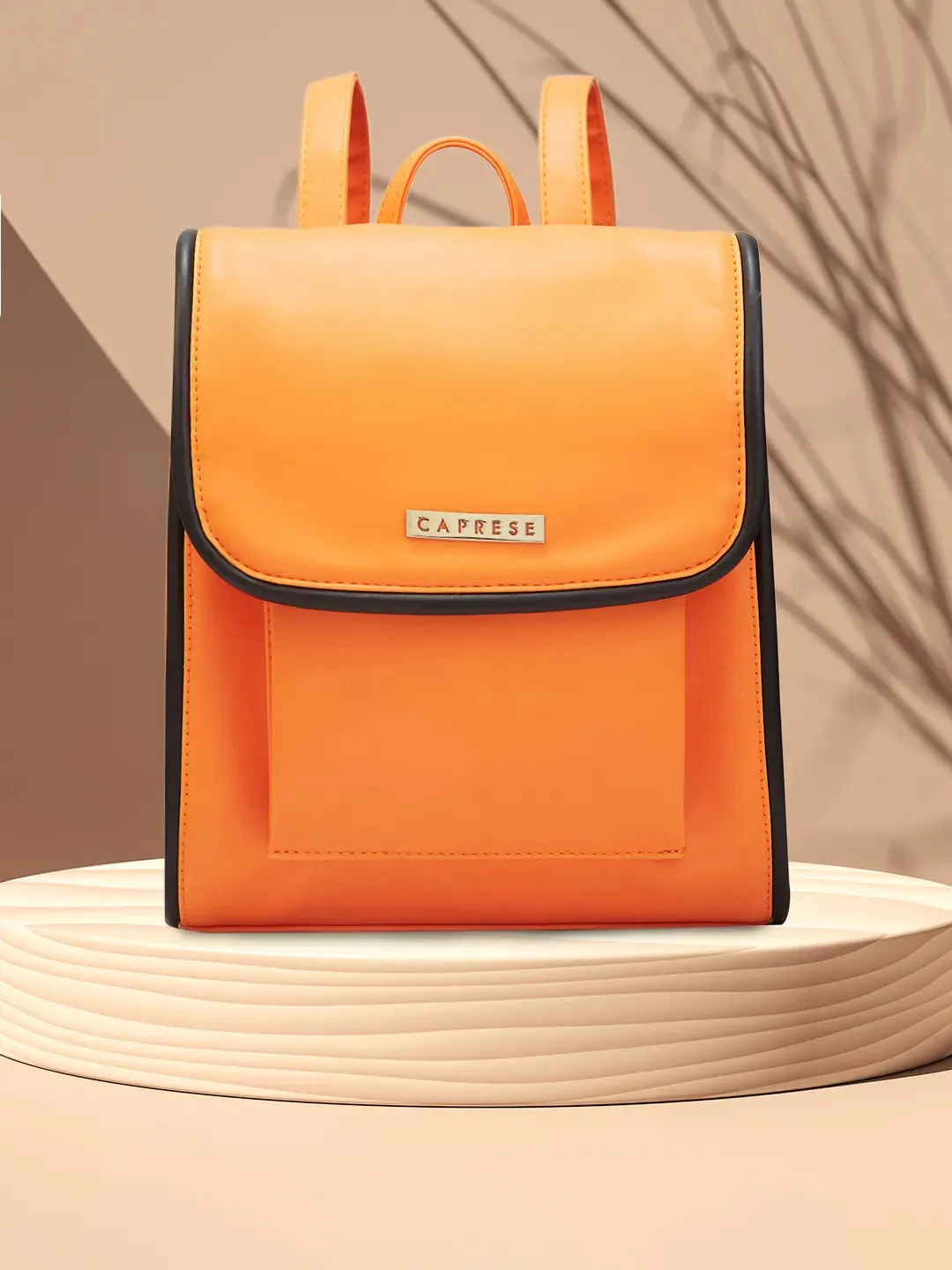 Caprese Gracie Backpack Medium Orange