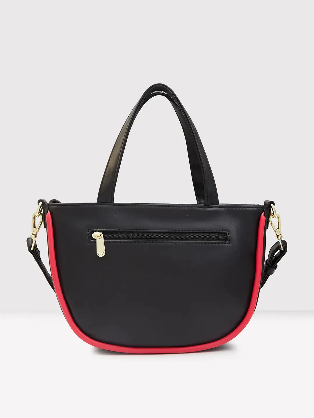 Caprese Gracie Satchel Medium Handbag Black