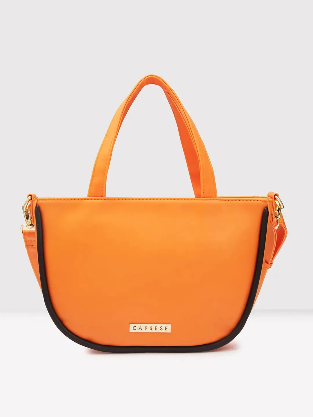 Caprese Gracie Satchel Medium Handbag Orange