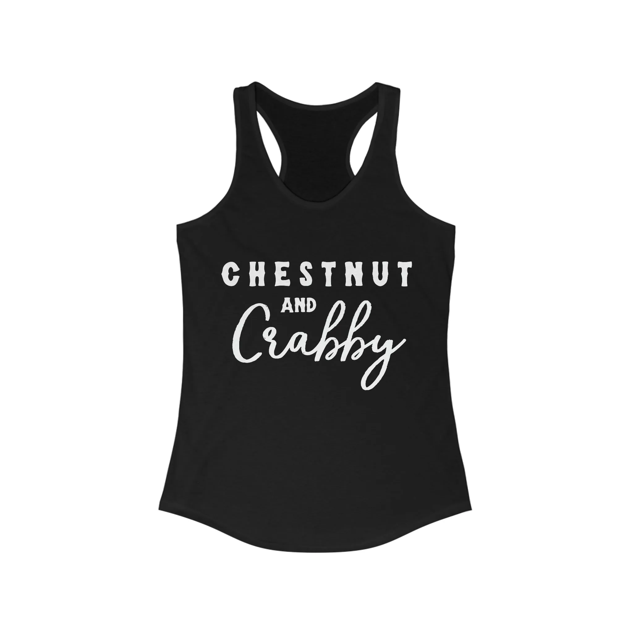 Chestnut & Crabby Racerback Tank