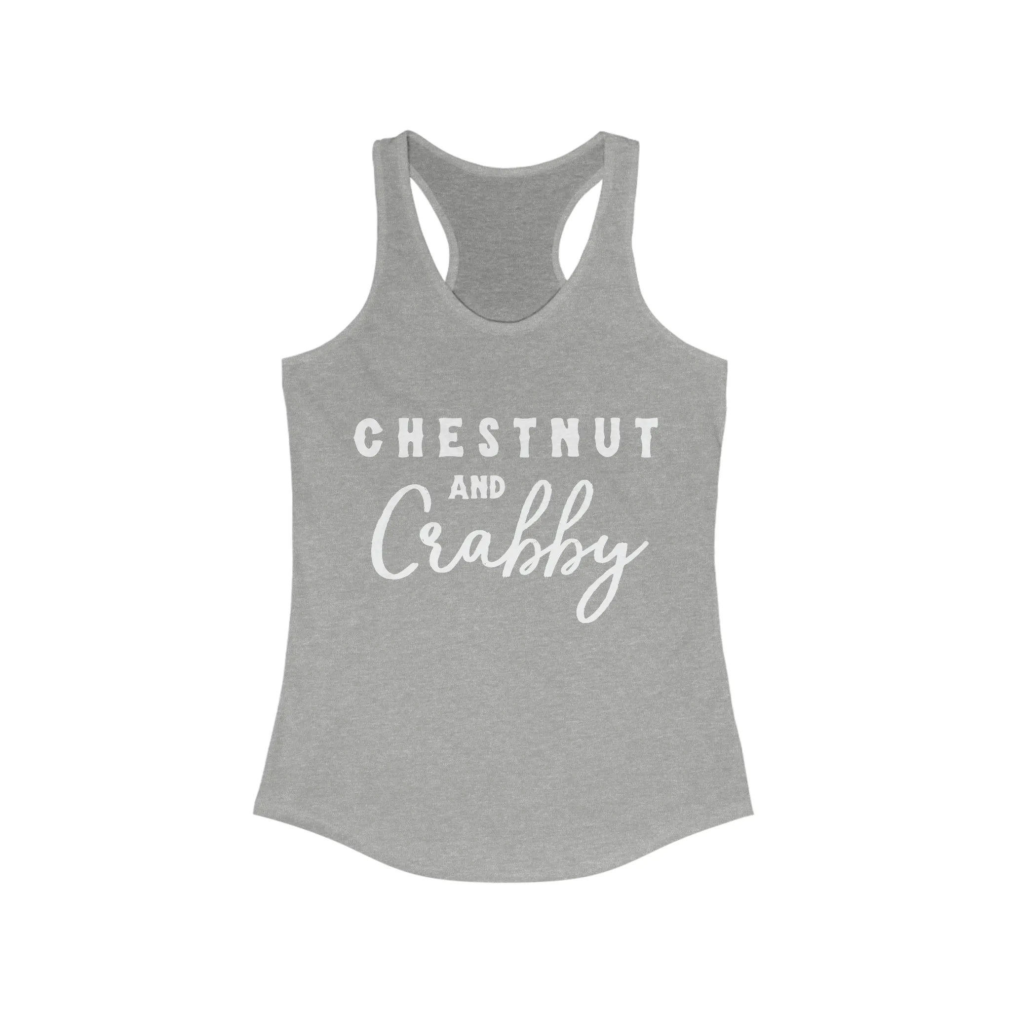 Chestnut & Crabby Racerback Tank