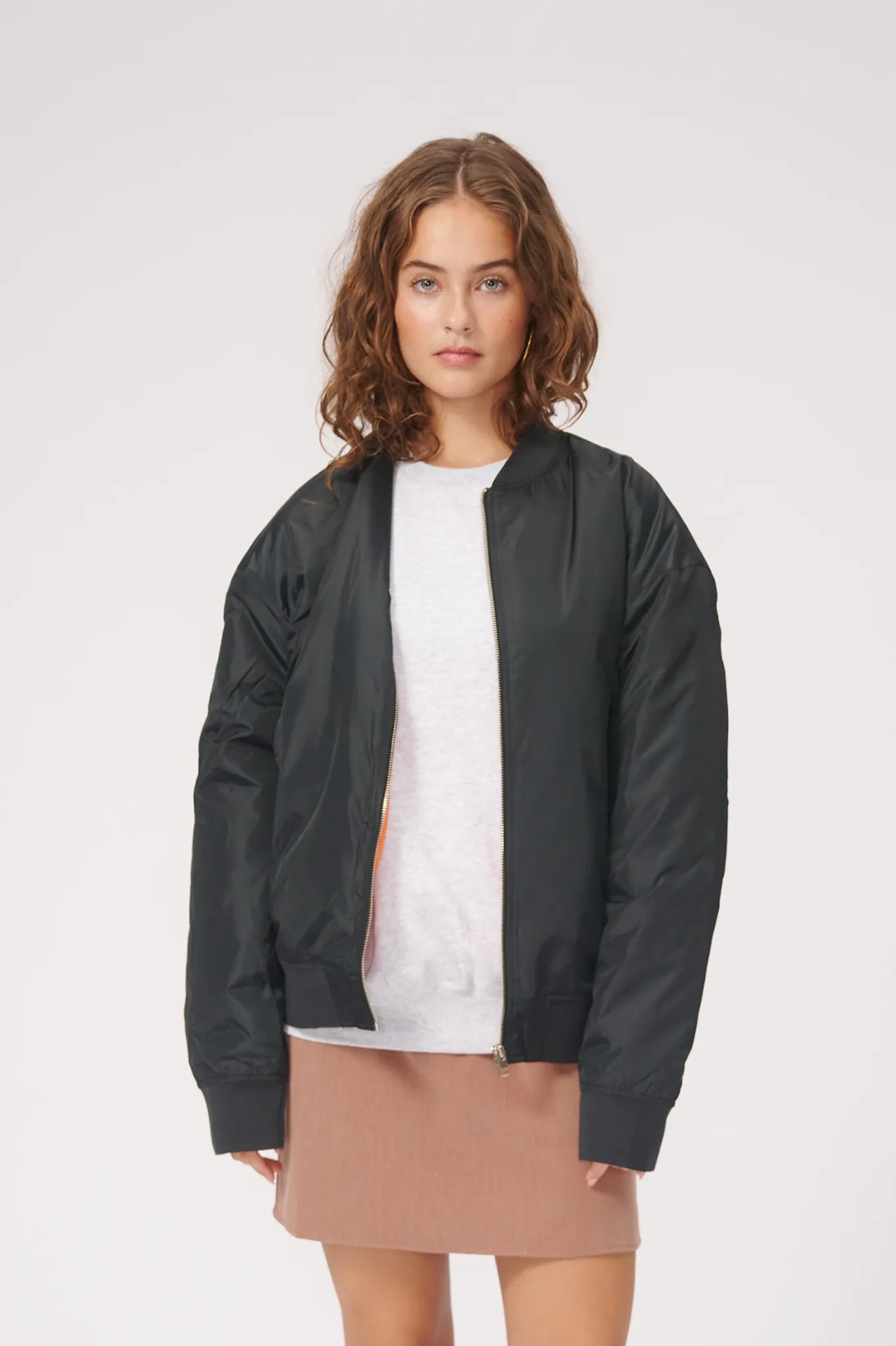 Clay Bomber Women Jacket - Sort