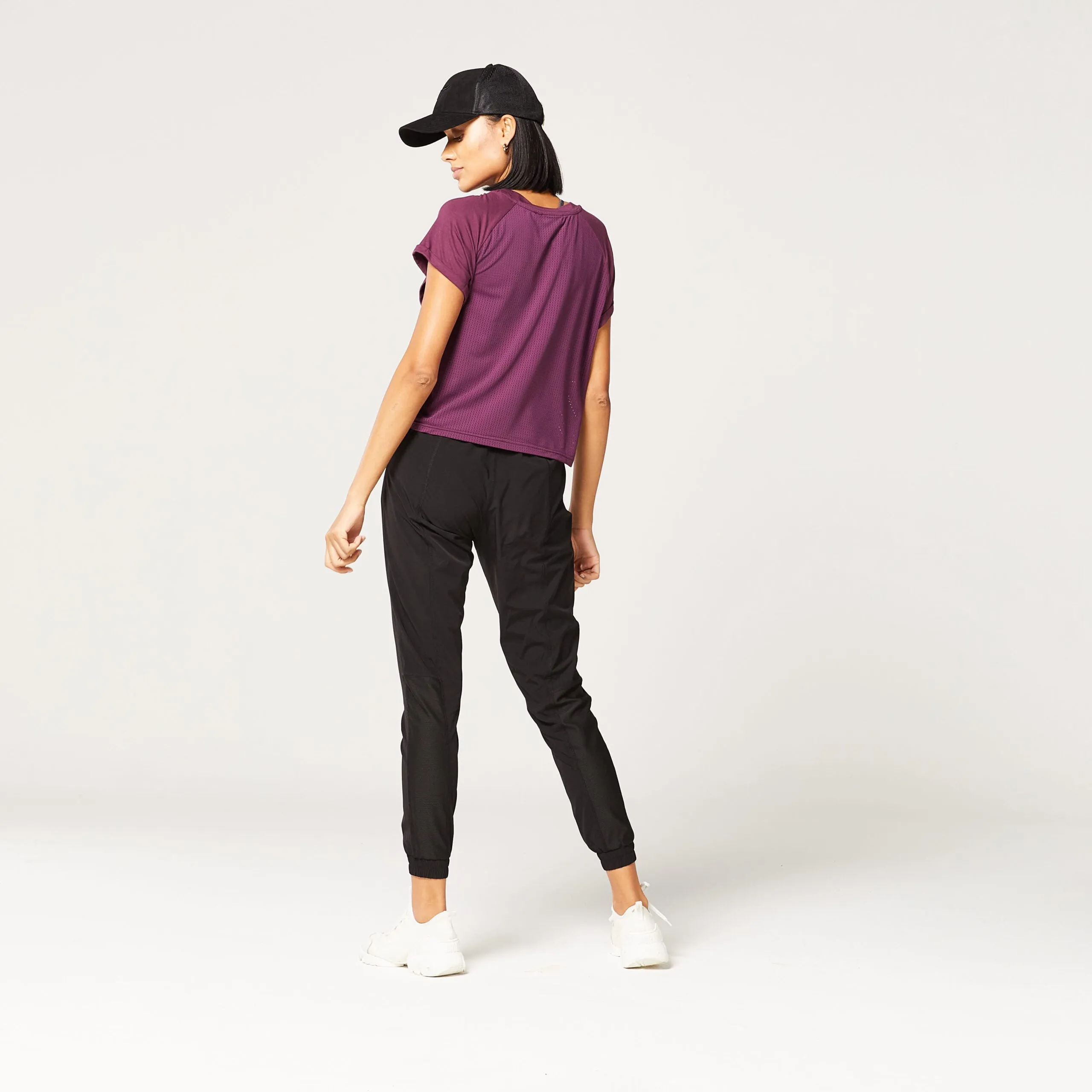 Code Relaxed Fit Tee - Mid Oxblood Red