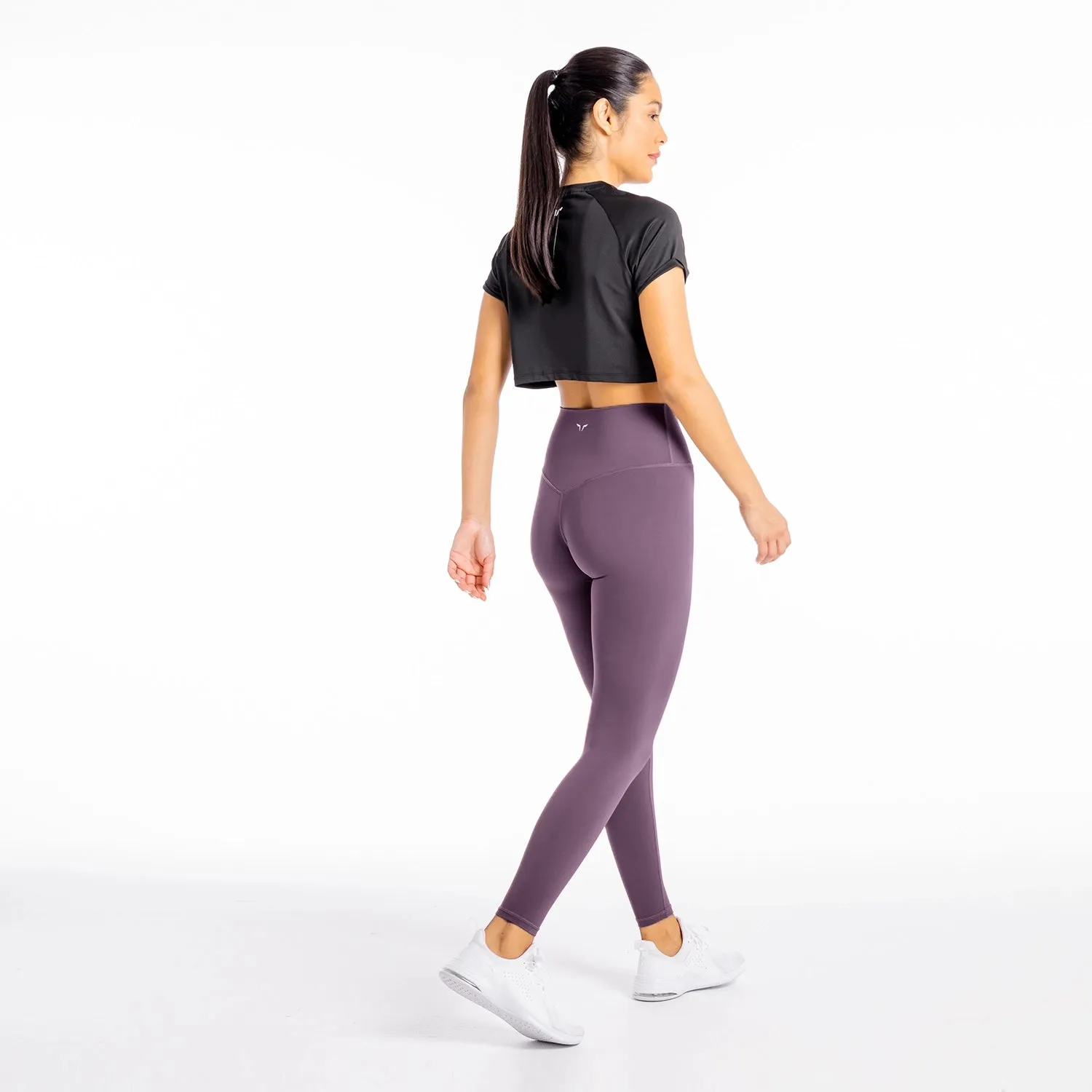 Core Agile Leggings -  Smoked Grape