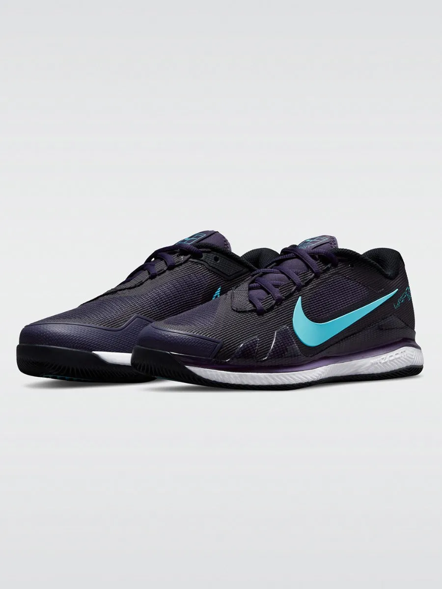 Court Air Zoom Vapor Pro Sneaker - Dark Raisin-Copa-White-Black