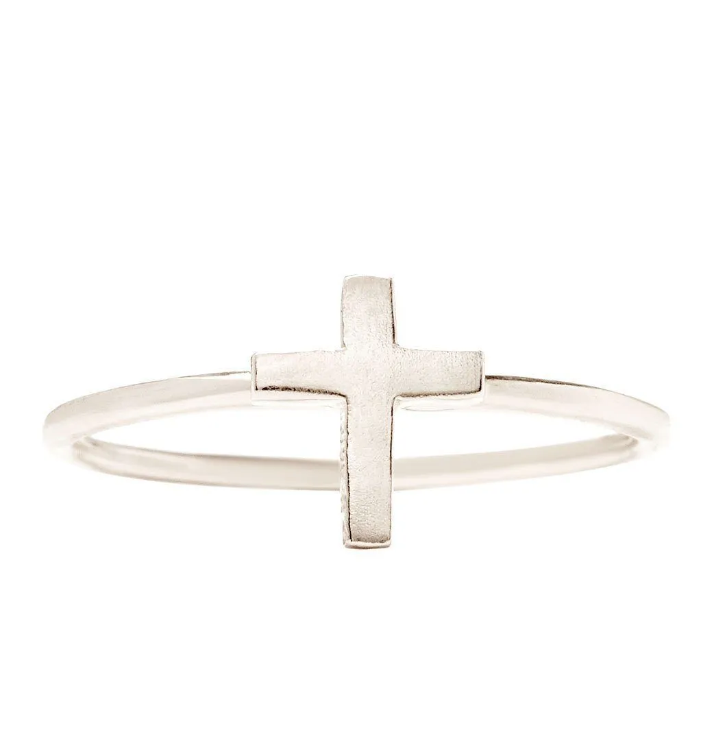 Cross Stacking Ring