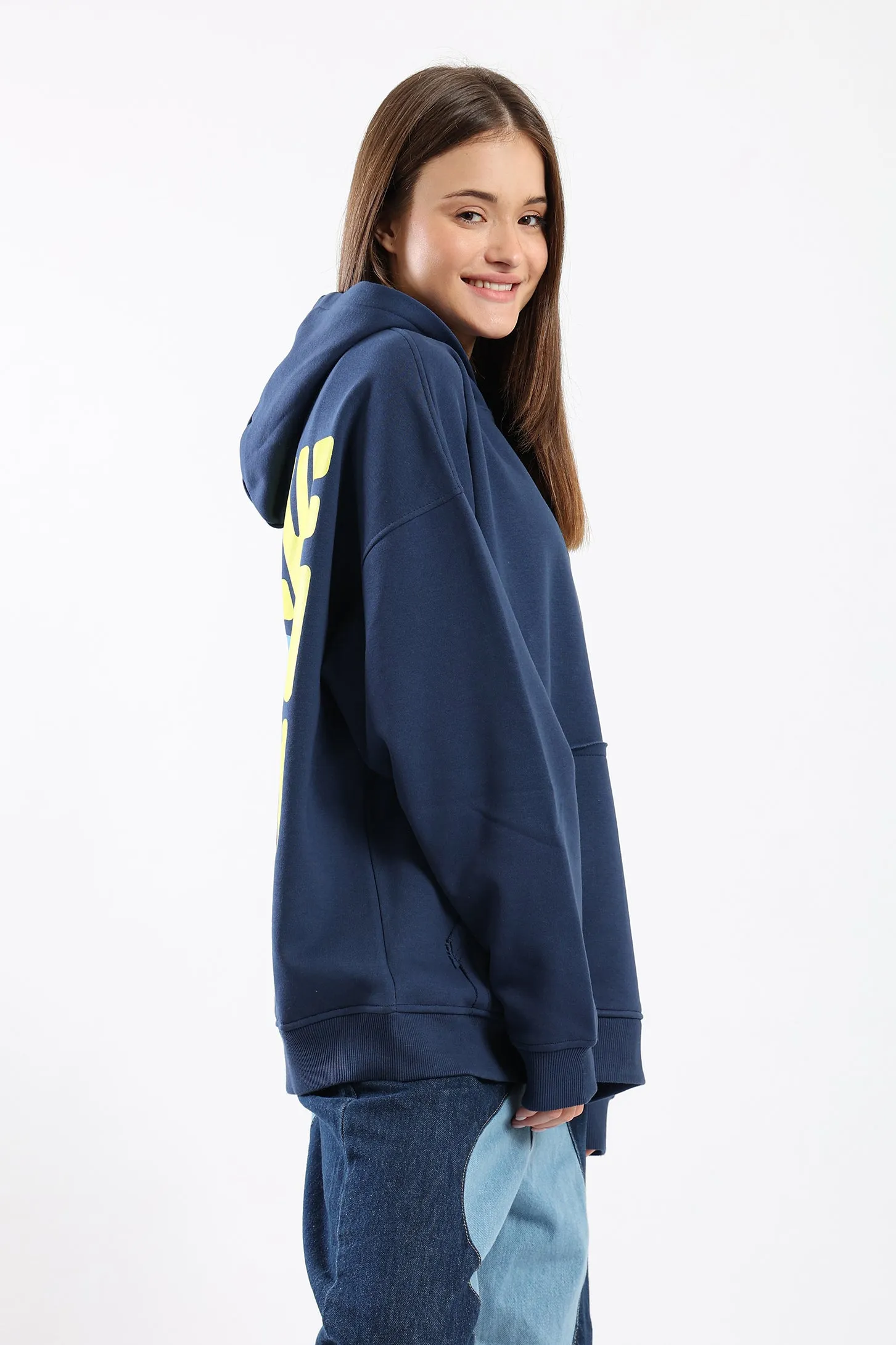 EVOLVE OR REPEAT HOODIE - NAVY