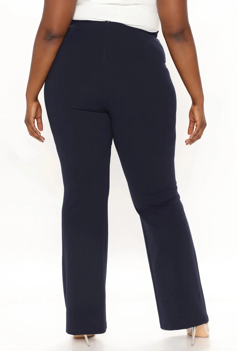 FASHION PLUS WIDE LEG DRESS PANTS