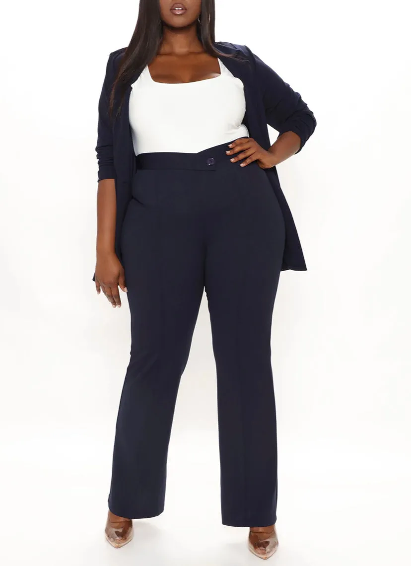 FASHION PLUS WIDE LEG DRESS PANTS