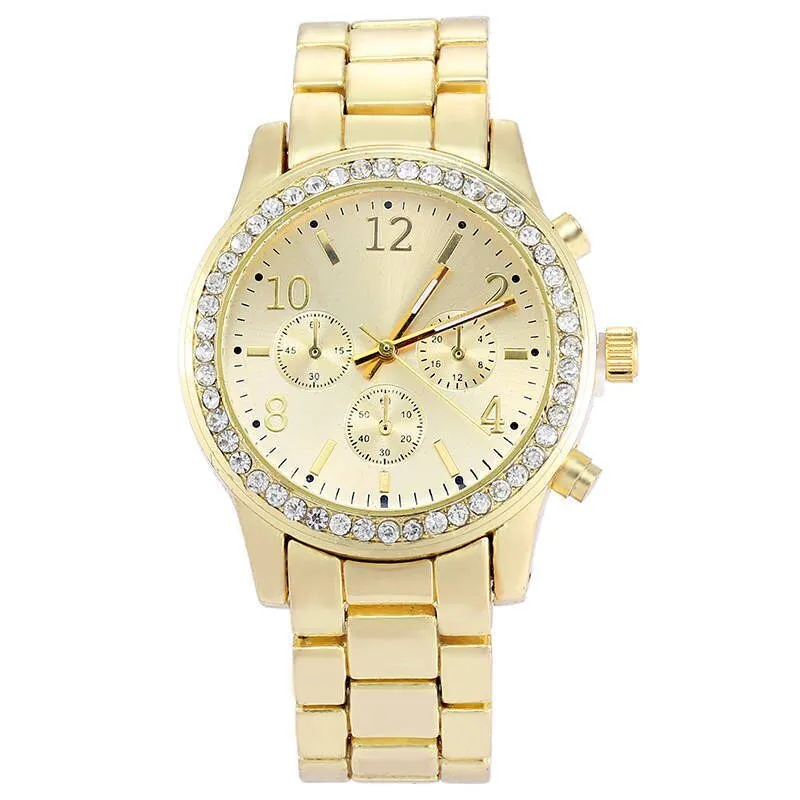 Fashion quartz watch set for women, Boutique Trends Geneva style watch