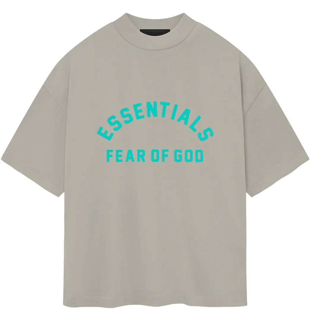 FEAR OF GOD Essentials heavy crewneck tee seal (SS24)