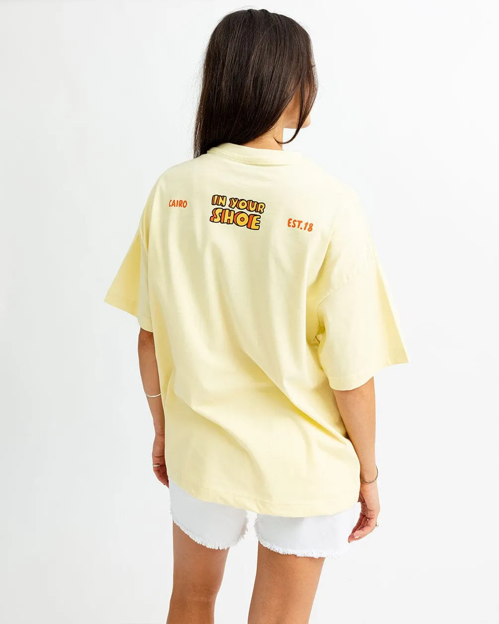 Flinstones Printed Oversized Tee