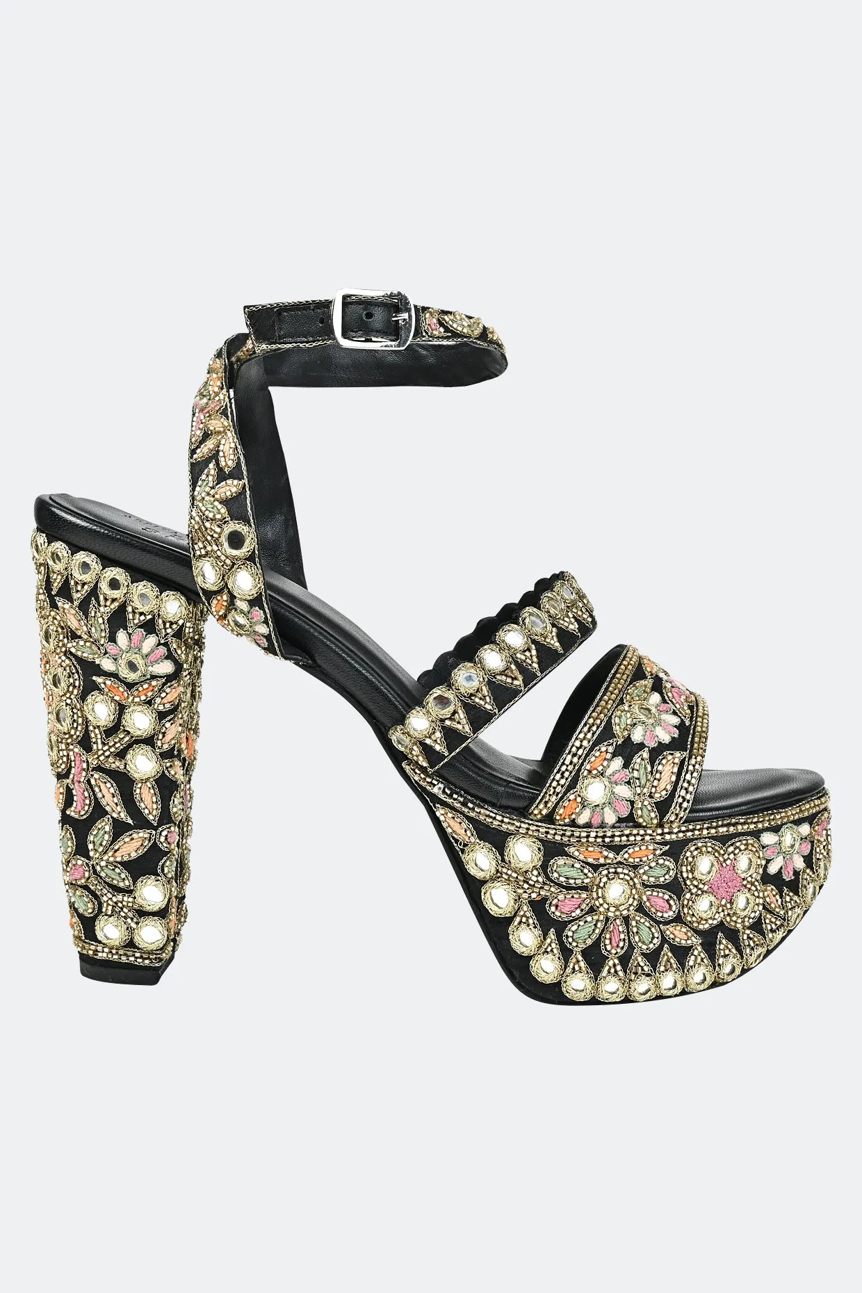 Floral Mirage Platforms For Women