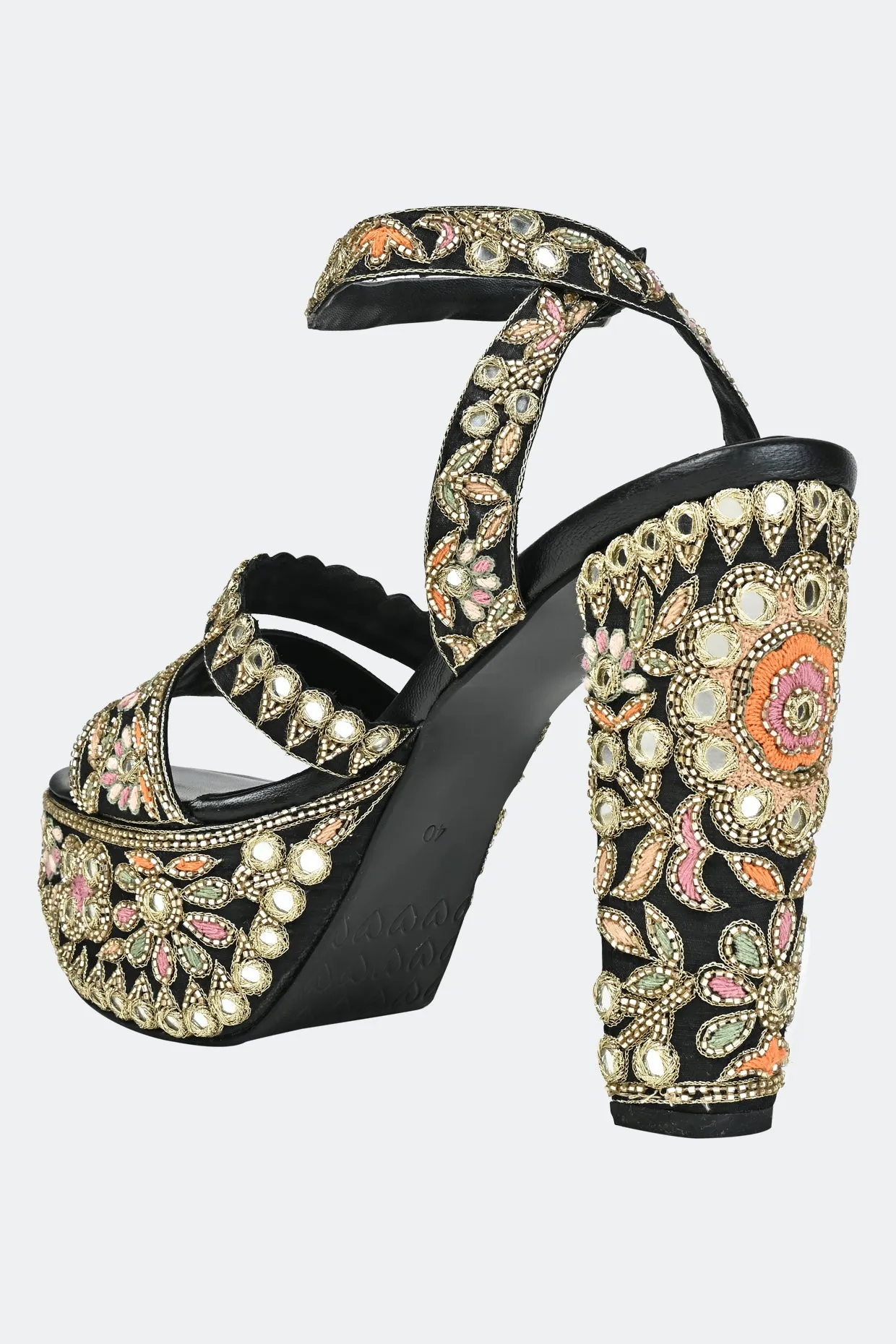 Floral Mirage Platforms For Women