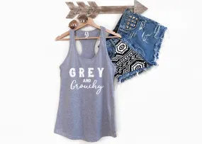 Grey & Grouchy Racerback Tank