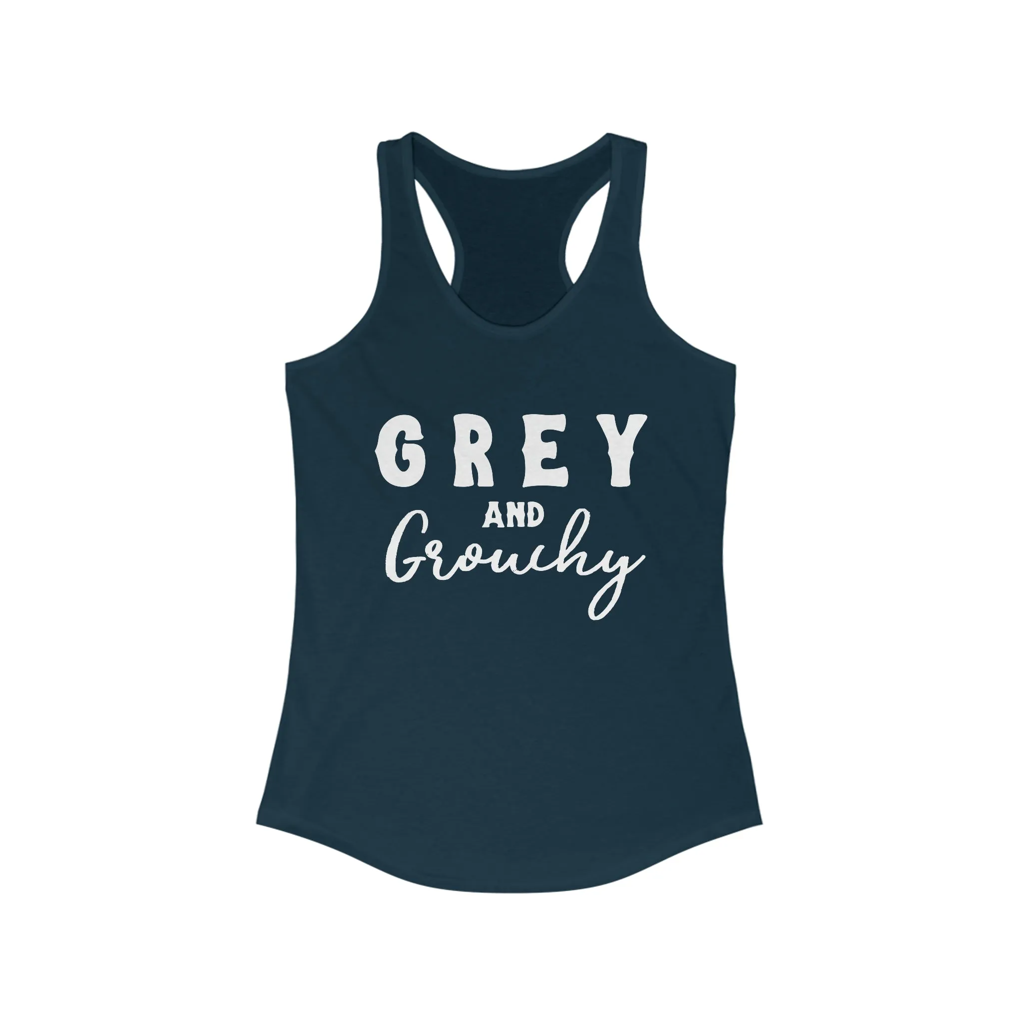 Grey & Grouchy Racerback Tank