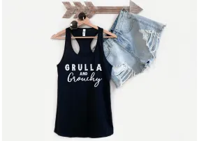 Grulla & Grouchy Racerback Tank