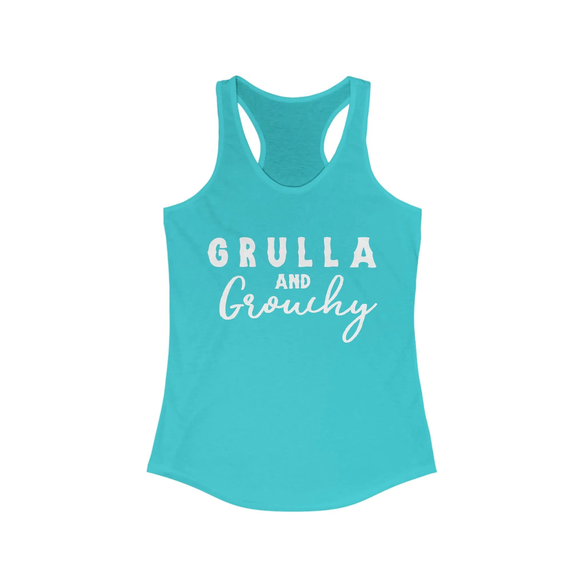 Grulla & Grouchy Racerback Tank