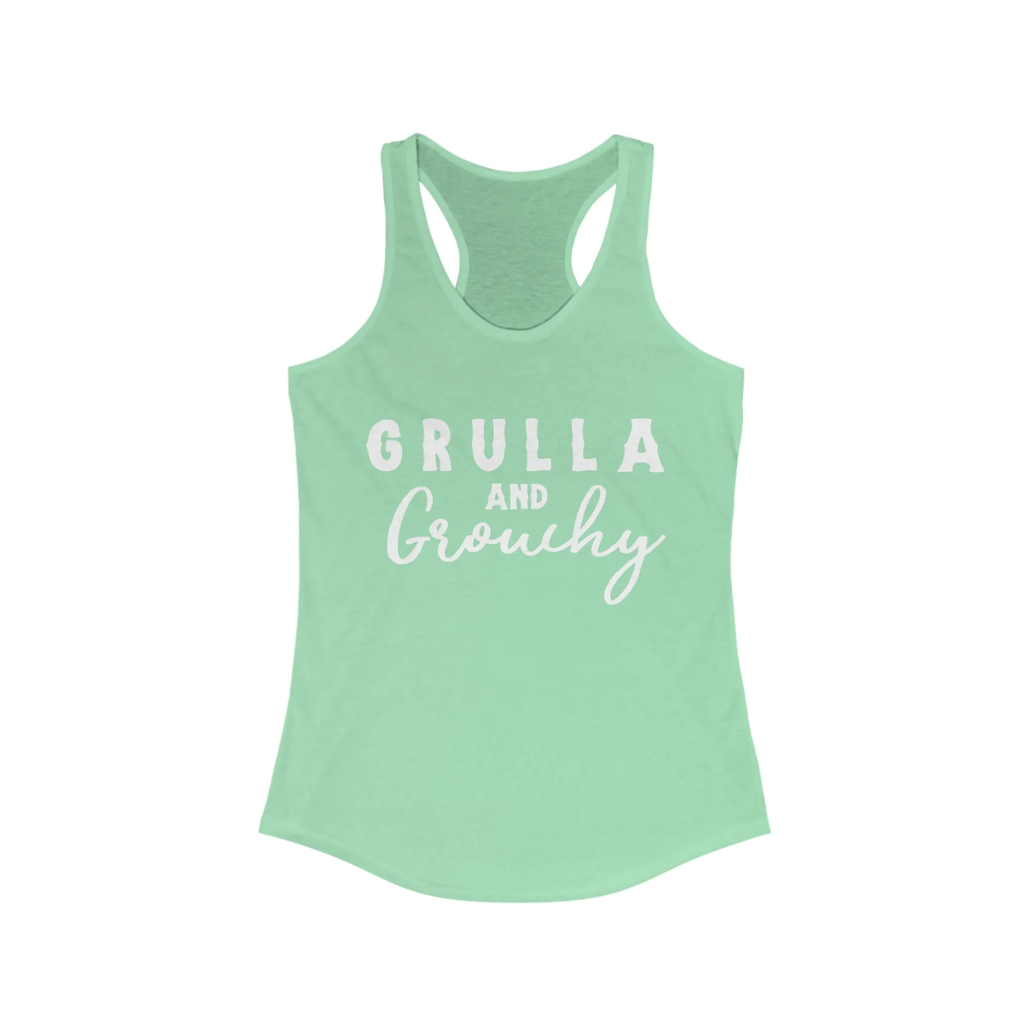 Grulla & Grouchy Racerback Tank