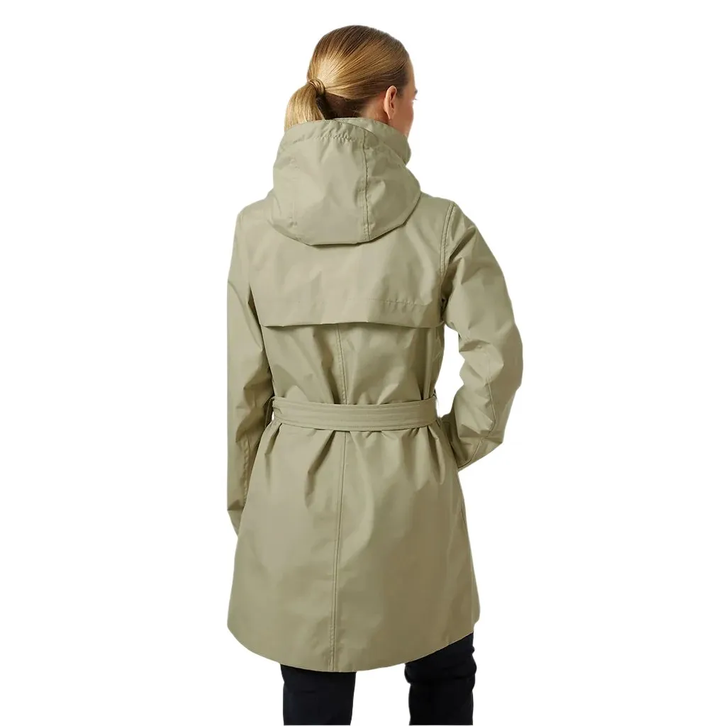 Optimized Title: Helly Hansen Womens Wesley II Waterproof Trench Coat - Stylish and Functional for All Weather