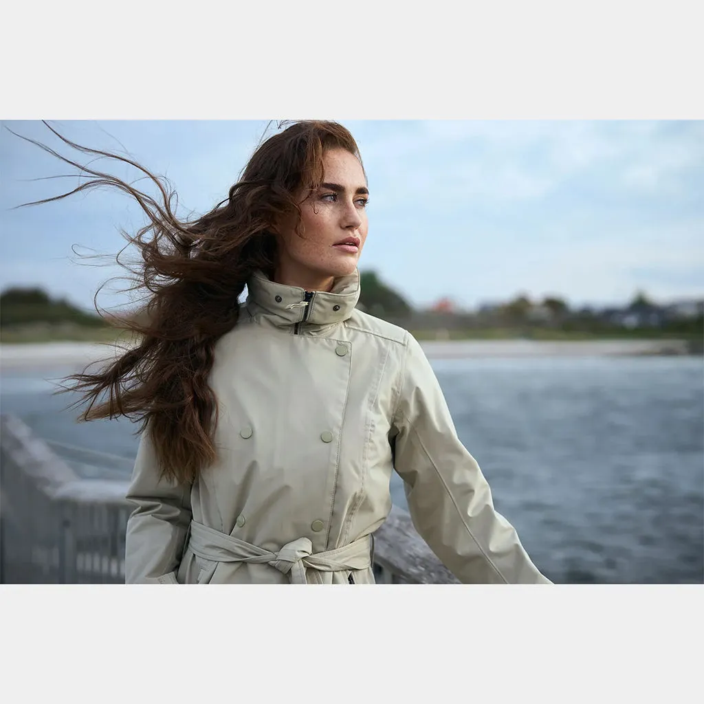 Optimized Title: Helly Hansen Womens Wesley II Waterproof Trench Coat - Stylish and Functional for All Weather