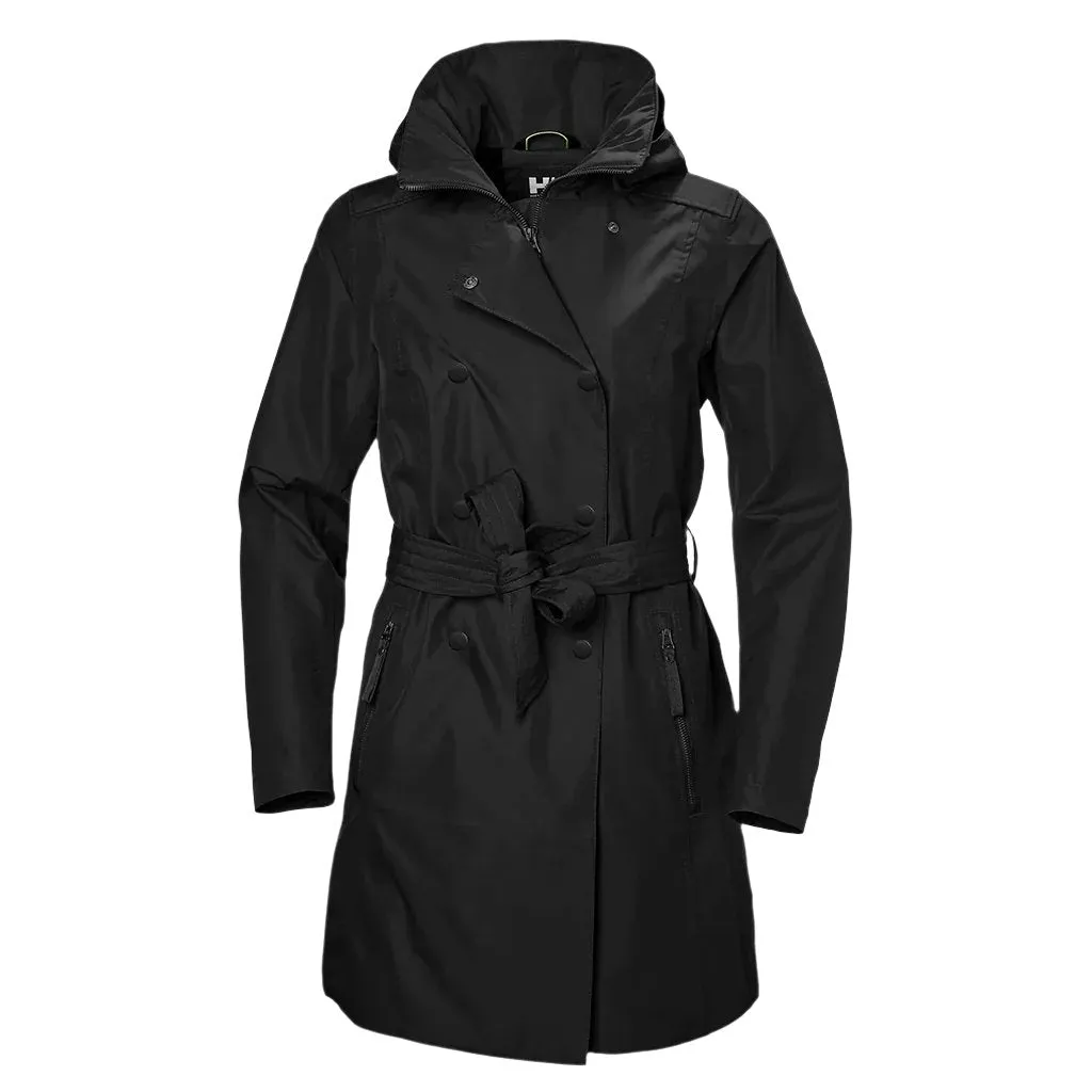 Optimized Title: Helly Hansen Womens Wesley II Waterproof Trench Coat - Stylish and Functional for All Weather