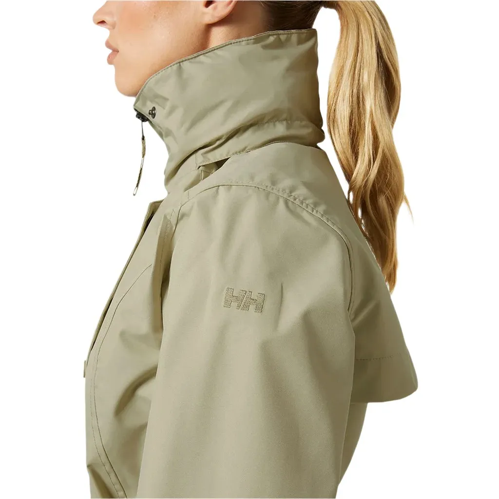 Optimized Title: Helly Hansen Womens Wesley II Waterproof Trench Coat - Stylish and Functional for All Weather