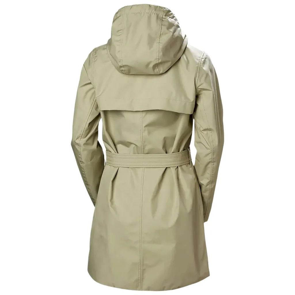 Optimized Title: Helly Hansen Womens Wesley II Waterproof Trench Coat - Stylish and Functional for All Weather