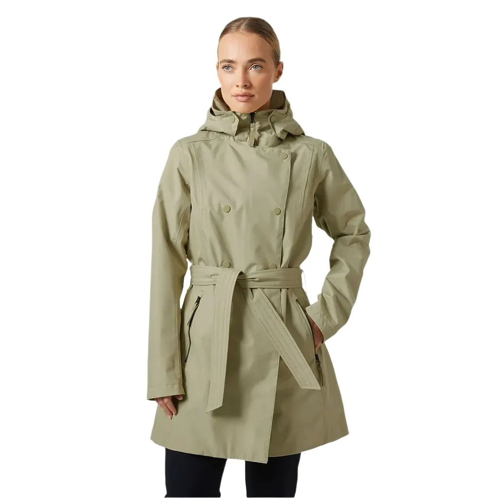 Optimized Title: Helly Hansen Womens Wesley II Waterproof Trench Coat - Stylish and Functional for All Weather