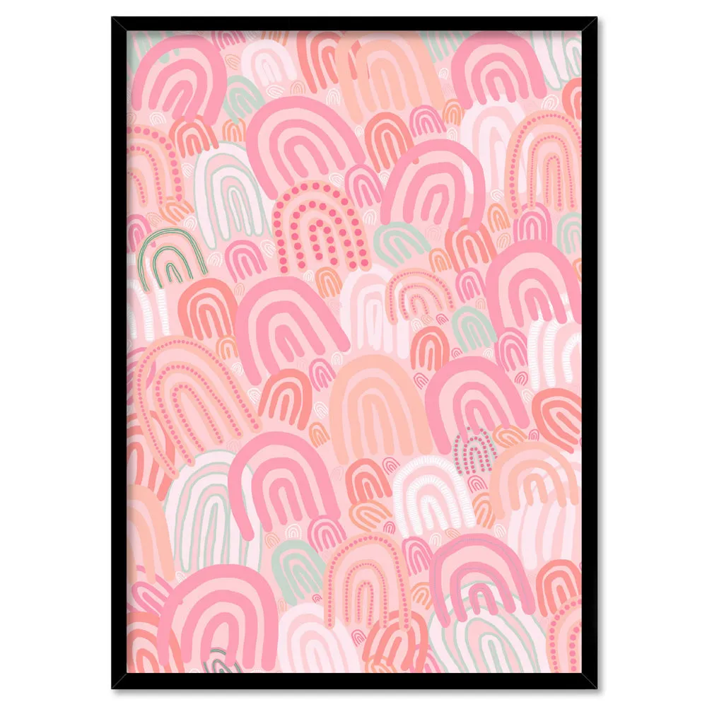 I am Female | Blush - Art Print by Leah Cummins