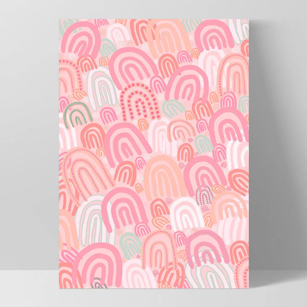 I am Female | Blush - Art Print by Leah Cummins