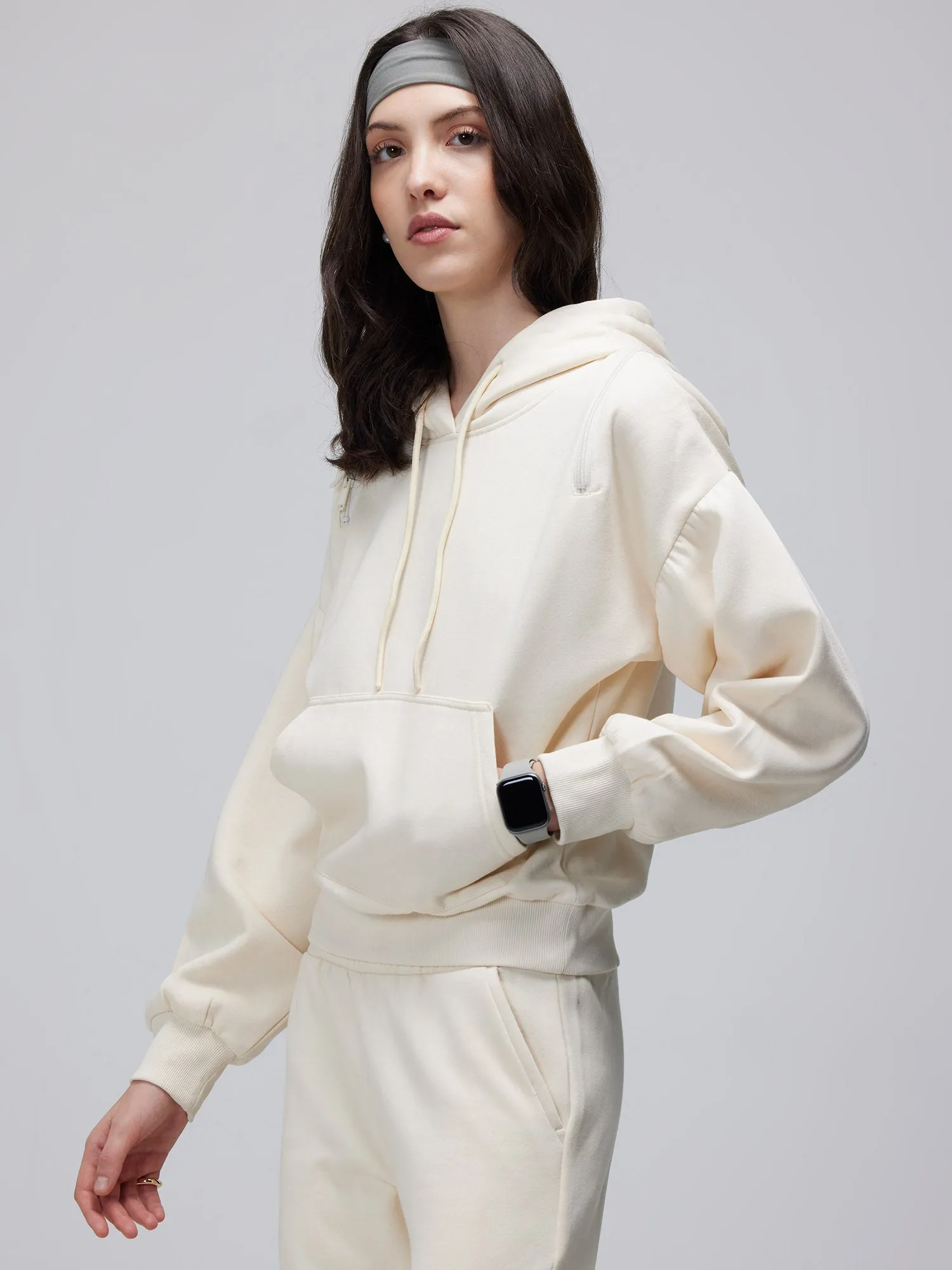 Ivory Transform Hoodie