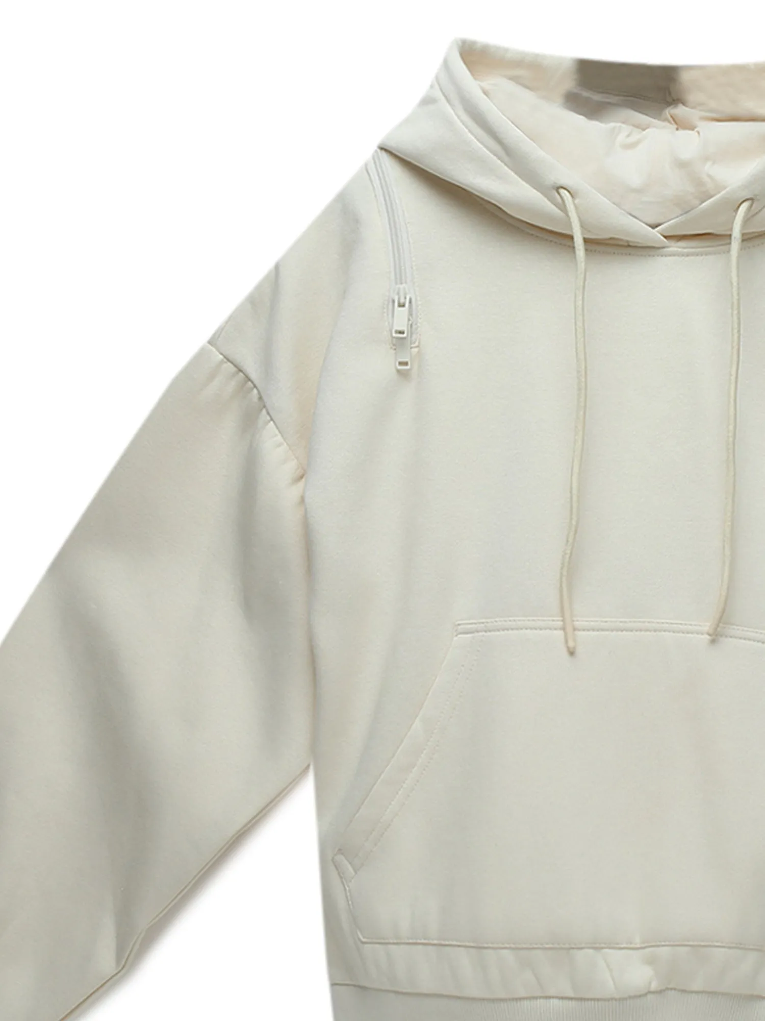 Ivory Transform Hoodie